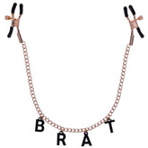 S&M Brat Charmed Nipple Clamps Nipple and Clit Clamps